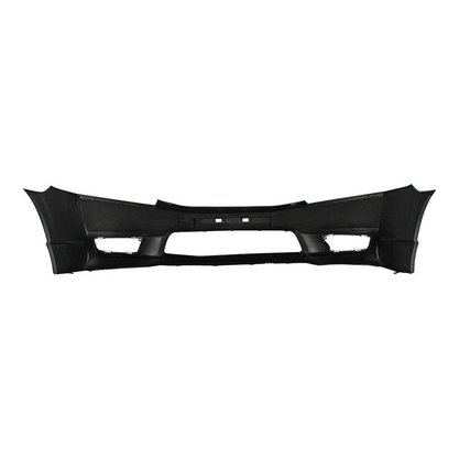 Parachoque Dianteiro Civic 2009 a 2011 Com Ressalto Placa Preto Liso