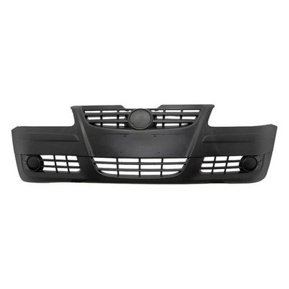 Parachoque Dianteiro Gol Parati Saveiro G4 2005 a 2012 Preto Liso Parcial