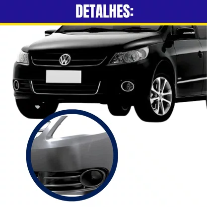 Parachoque Dianteiro Gol/Voyage G5 Liso Com Grades Fixas Completo