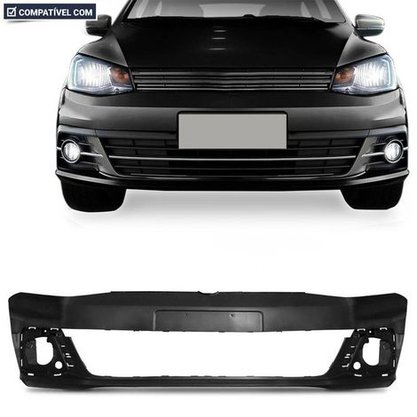 Parachoque Dianteiro Gol Voyage G7 2016 a 2018 Preto Liso