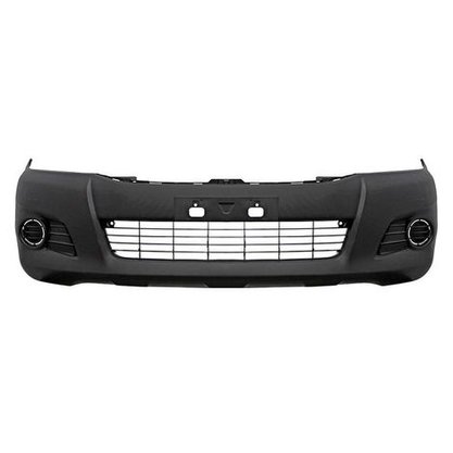 Parachoque Dianteiro Hilux 2012 a 2015 Preto Liso