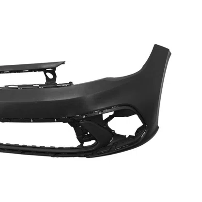 Parachoque Dianteiro Polo 2022 a 2025  Preto Liso Sem Sensor