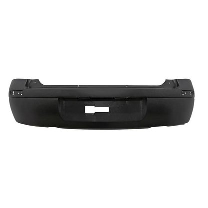 Parachoque Traseiro Corsa Hatch 2003 a 2012 Preto Liso 