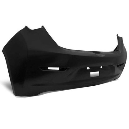 Parachoque Traseiro HB20 Hatch 2012 a 2015 Preto Liso