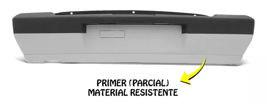 Parachoque Traseiro Uno Economy 2008 a 2011 Primer Parcial