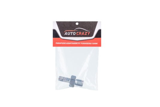 Parafuso Adaptador Escova Rotativa p/ Furadeira 14mm AUTO CRAZY