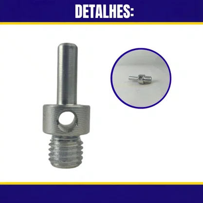 Parafuso Adaptador Para Furadeira M14