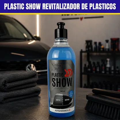 Plastic Show 500 ML Revitalizador De Plasticos Externos