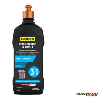 Polidor 3 em 1 Corte Refino Lustro 500G FARBEN