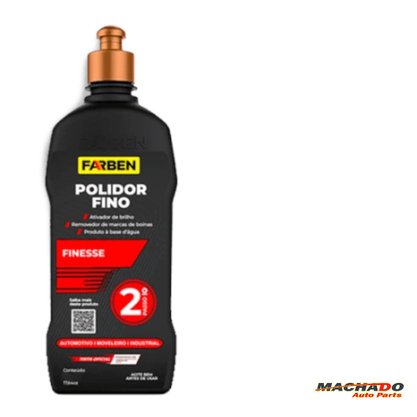 Polidor Fino Médio para Refino 500G FARBEN