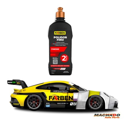 Polidor Fino Médio para Refino 500G FARBEN