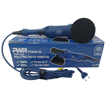Politriz Roto Orbital 5" 15MM 900W 2-60HZ 220V PWR