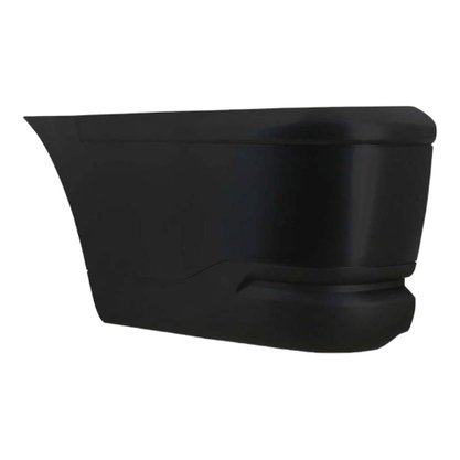 Ponteira Parachoque Traseiro Saveiro G3 G4 2002 a 2012 Preto Liso Esquerdo Motorista