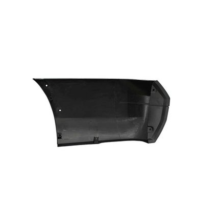 Ponteira Parachoque Traseiro Saveiro G5 G6 2008 a 2016 Preto Liso Direito Caroneiro Exceto Linha Cross