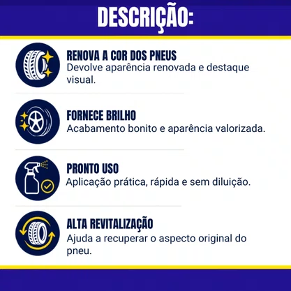 Preteador De Pneu Blue 500ML