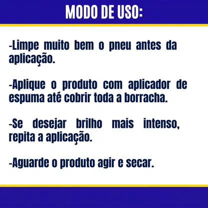 Preteador De Pneu Tire Black 500ML