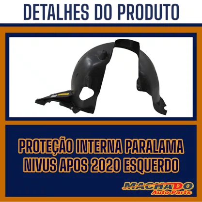 Protecao Interna Paralama Nivus Apos 2020  Esquerda