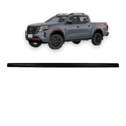 Protetor Borda Tampa Traseira Frontier 2023 Preto