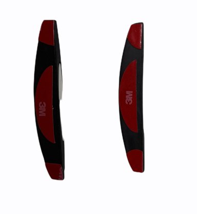 Protetor De Porta Flexível Com Resinado Refletivo Prata SHEKPARTS