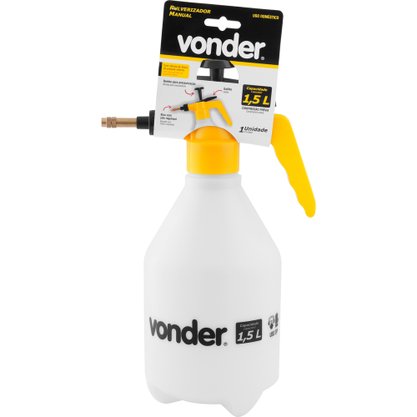 Pulverizador Borrifador Alta Pressão 1,5 Llitros Manual VONDER 