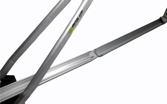 Rack Aluminio Para Bicicleta Transbike De Teto Bipartido Para Todos Os Racks METAL LINI
