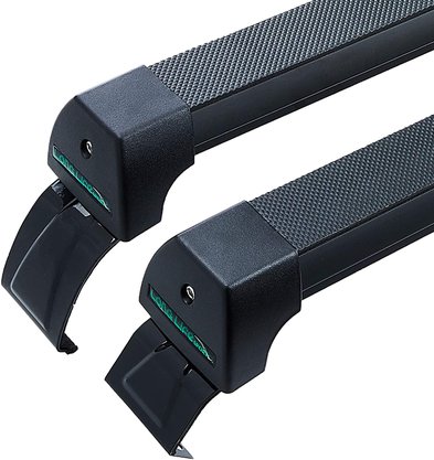Rack de teto Clio Hatch e Sedan 2000 a 2016 e Symbol 2009 a 2013 4 portas Sport Preto LONG LIFE 