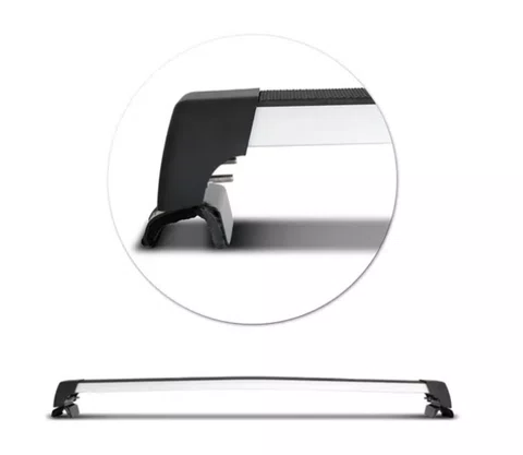 Rack De Teto da Hilux Sw4 2016 Ate 2021 Com Longarina Sports Prata LONG LIFE 