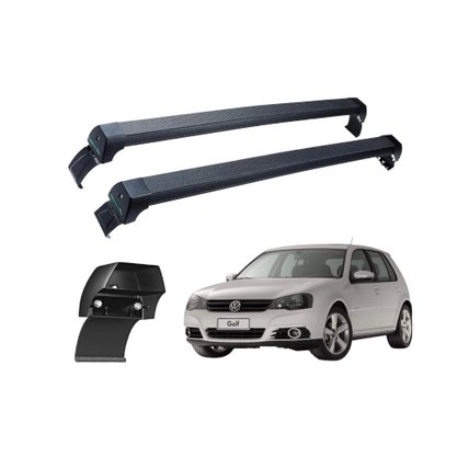 Rack de Teto Golf 1999 a 2012 Bora 1999 a 2011 Sports Preto LONG LIFE