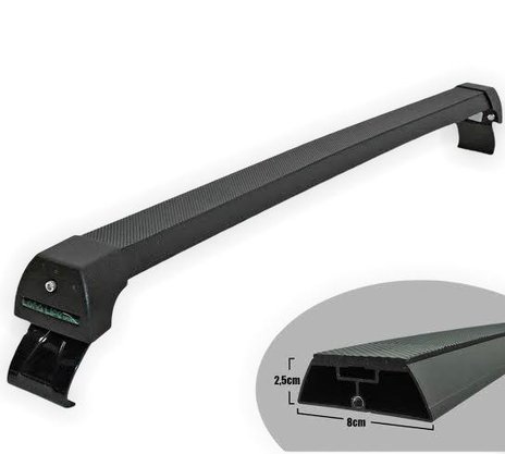 Rack de Teto Corolla 2015 a 2019 Sports Preto LONG LIFE