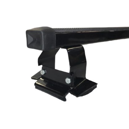 Rack de Teto Corsa Hatch e Sedan Classic Celta e Prisma 4 Portas Preto em Aço NEW LIFE 
