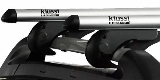 Rack de Teto Travessa Universal Belluno 130 cm Prata KIUSSI
