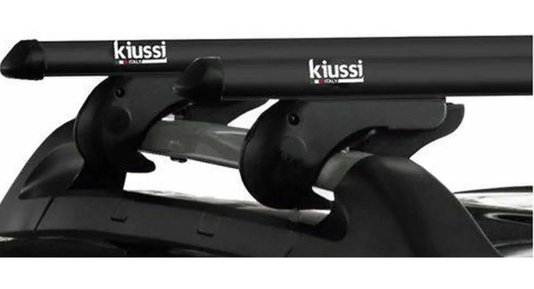 Rack de Teto Travessa Universal Belluno 130 cm Preto KIUSSI