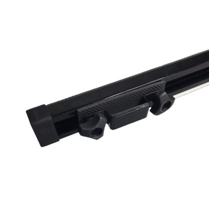 Rack de Teto Travessa Para Carros com Longarina 1,20m Preto em Aço - NEW LIFE 