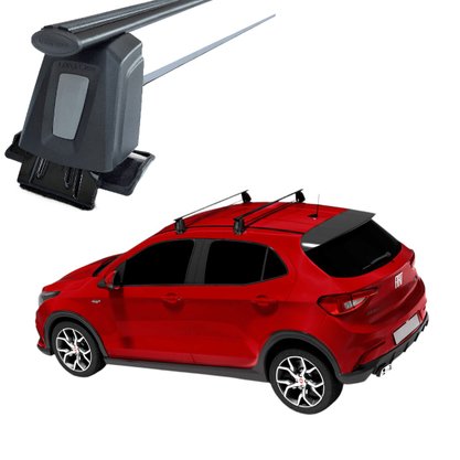 Rack de Teto Uno Novo Argo Cronos 2011 a 2023 Linha Steel sem Longarina