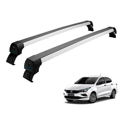 Rack Fiat Argo e Cronos 2017 Ate 2021 Prata Sports Long Life