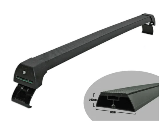 Rack de Teto L200 Triton Apos 2017 Sports Preto LONG LIFE