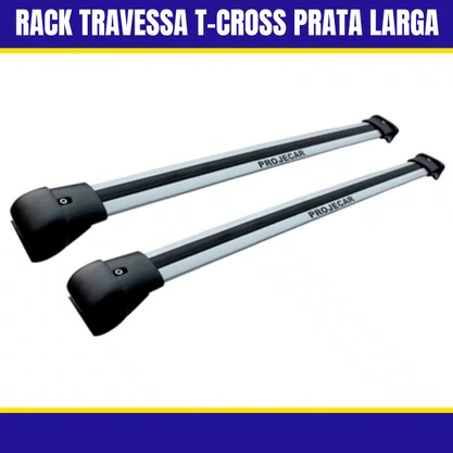 Rack Travessa T-Cross Prata Larga