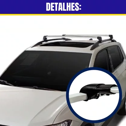 Rack Travessa T-Cross Prata Larga