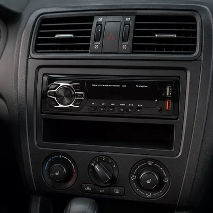 Radio MP3 Player Som Automotivo USB Cartão SD AUX Bluetooth