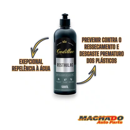 Restaulac Revitalizador de Plásticos 500ml CADILLAC