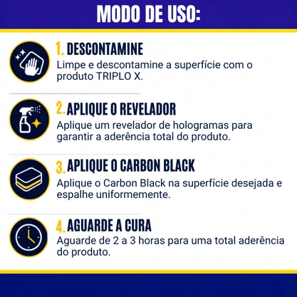 Restaurador De Plastico Carbon Black 500ML