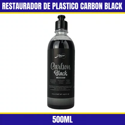 Restaurador De Plastico Carbon Black 500ML