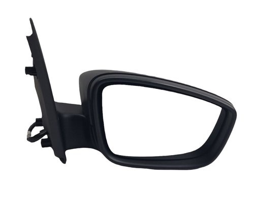 Retrovisor Externo Gol Saveiro Voyage G5 2008 a 2012 4 Portas Menor Preto Regulagem Elétrico Lado Direito Caroneiro METAGAL