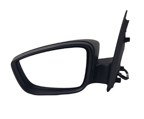 Retrovisor Externo Gol Saveiro Voyage G5 2008 a 2012 4 Portas Menor Preto Regulagem Elétrico Lado Esquerdo Motorista METAGAL