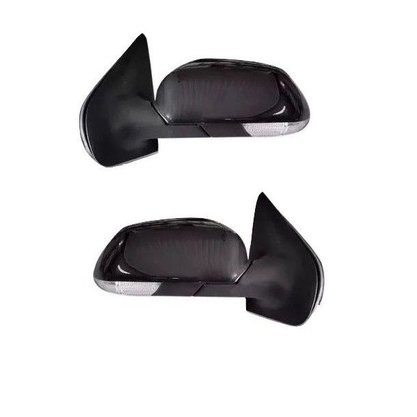 Retrovisor Externo Golf 2008 a 2012 Preto Regulagem Elétrico com Pisca Lado Esquerdo Motorista METAGAL
