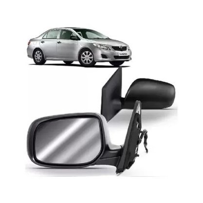 Retrovisor Externo Corolla 2008 a 2011 Regulagem Elétrica Sem Pisca Direito Passageiro MIRROR