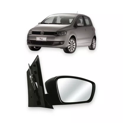 Retrovisor Externo Fox 4 Portas Apos 2010 C/Cont. Com Pisca Direito