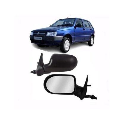Retrovisor Externo Uno Economy Way 2009 a 2013 4 Portas Com Controle Interno Manual Lado Esquerdo Motorista RETROVEX Retrovisor Externo Uno Economy Way 2009 a 2013 4 Portas Com Controle Interno Manual Lado Esquerdo Motorista RETROVEX