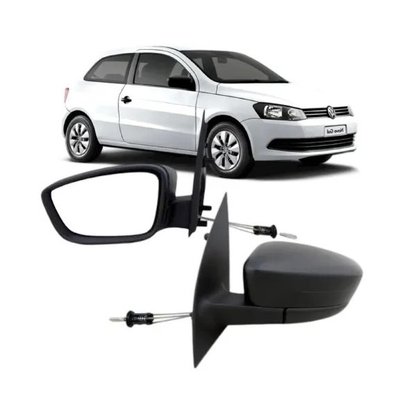 Retrovisor Externo Gol Voyage G6 2013 a 2016 4 Portas Com Controle Inteno Manual Lado Esquerdo Motorista RETROVEX