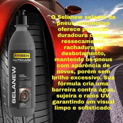 Selanew Selante Acetinado Para Pneus 500ml FARBEN